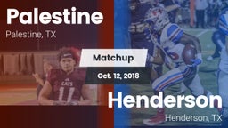 Matchup: Palestine High vs. Henderson  2018