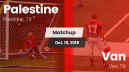 Matchup: Palestine High vs. Van  2018