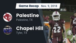 Recap: Palestine  vs. Chapel Hill  2018