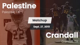 Matchup: Palestine High vs. Crandall  2019