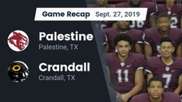 Recap: Palestine  vs. Crandall  2019