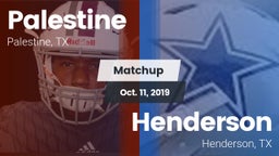 Matchup: Palestine High vs. Henderson  2019