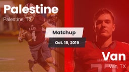 Matchup: Palestine High vs. Van  2019