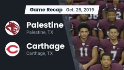 Recap: Palestine  vs. Carthage  2019