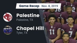 Recap: Palestine  vs. Chapel Hill  2019