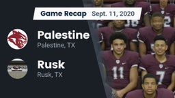 Recap: Palestine  vs. Rusk  2020