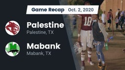 Recap: Palestine  vs. Mabank  2020