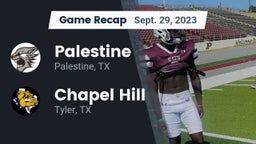Recap: Palestine  vs. Chapel Hill  2023