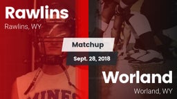Matchup: Rawlins  vs. Worland  2018