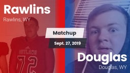 Matchup: Rawlins  vs. Douglas  2019