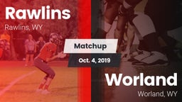 Matchup: Rawlins  vs. Worland  2019