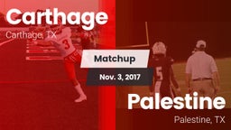 Matchup: Carthage  vs. Palestine  2017
