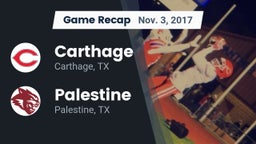Recap: Carthage  vs. Palestine  2017
