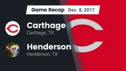 Recap: Carthage  vs. Henderson  2017