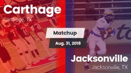 Matchup: Carthage  vs. Jacksonville  2018