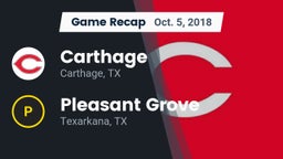 Recap: Carthage  vs. Pleasant Grove  2018