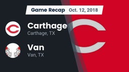 Recap: Carthage  vs. Van  2018
