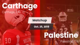 Matchup: Carthage  vs. Palestine  2019