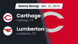 Recap: Carthage  vs. Lumberton  2019