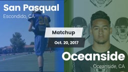 Matchup: San Pasqual High vs. Oceanside  2017