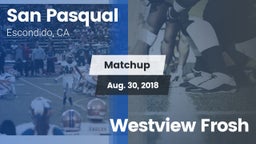 Matchup: San Pasqual High vs. Westview Frosh 2018
