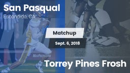 Matchup: San Pasqual High vs. Torrey Pines Frosh 2018