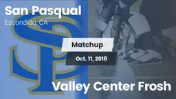 Matchup: San Pasqual High vs. Valley Center Frosh 2018