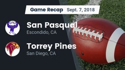 Recap: San Pasqual  vs. Torrey Pines  2018