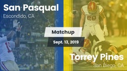 Matchup: San Pasqual High vs. Torrey Pines  2019