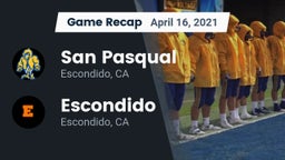 Recap: San Pasqual  vs. Escondido  2021
