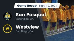 Recap: San Pasqual  vs. Westview  2021