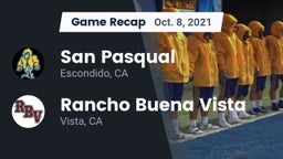 Recap: San Pasqual  vs. Rancho Buena Vista  2021