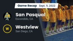 Recap: San Pasqual  vs. Westview  2022