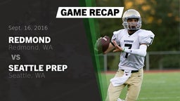 Recap: Redmond  vs. Seattle Prep 2016