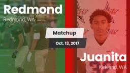 Matchup: Redmond  vs. Juanita  2017