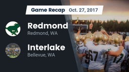 Recap: Redmond  vs. Interlake  2017