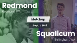 Matchup: Redmond  vs. Squalicum  2018