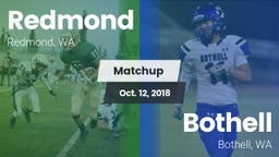 Matchup: Redmond  vs. Bothell  2018