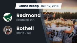 Recap: Redmond  vs. Bothell  2018