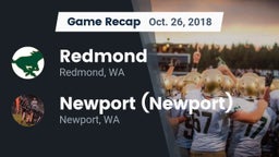Recap: Redmond  vs. Newport  (Newport) 2018