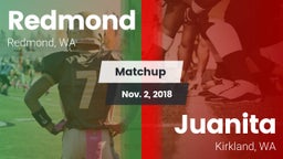 Matchup: Redmond  vs. Juanita  2018