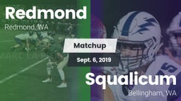 Matchup: Redmond  vs. Squalicum  2019