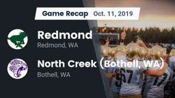 Recap: Redmond  vs. North Creek (Bothell, WA) 2019