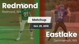 Matchup: Redmond  vs. Eastlake  2019