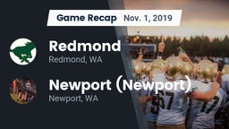 Recap: Redmond  vs. Newport  (Newport) 2019