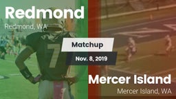 Matchup: Redmond  vs. Mercer Island  2019