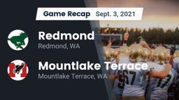 Recap: Redmond  vs. Mountlake Terrace  2021