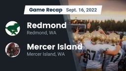 Recap: Redmond  vs. Mercer Island  2022