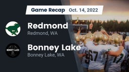 Recap: Redmond  vs. Bonney Lake  2022