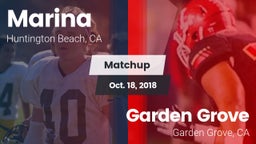 Matchup: Marina  vs. Garden Grove  2018